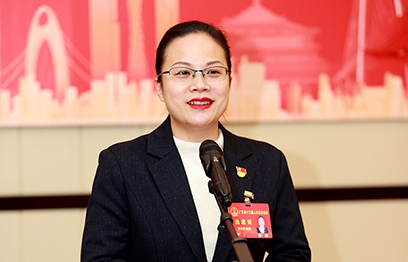 省人大代表、深圳市寶安灣垃圾分類(lèi)處理有限公司黨支部副書(shū)記陳瓊：身邊的港澳朋友越來(lái)越多