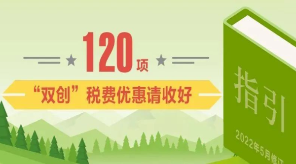 支持“大眾創(chuàng  )業(yè) 萬(wàn)眾創(chuàng  )新”，這120項稅費優(yōu)惠政策請收好