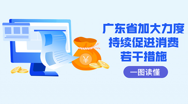 一圖讀懂廣東省加大力度持續促進(jìn)消費若干措施