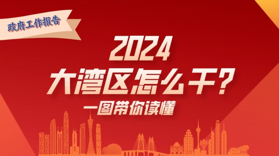 2024年，大灣區怎么干？一圖讀懂→